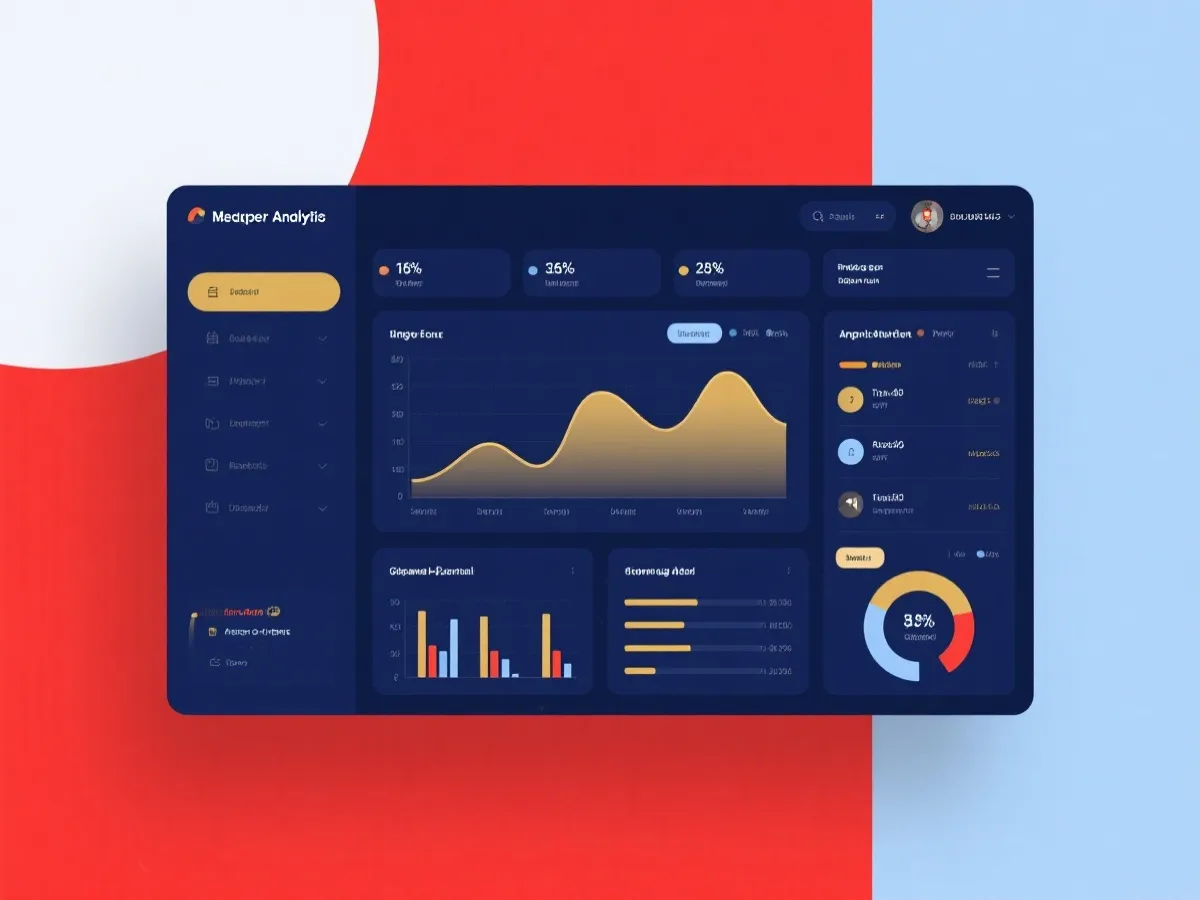 Analytics and result tracking interface
