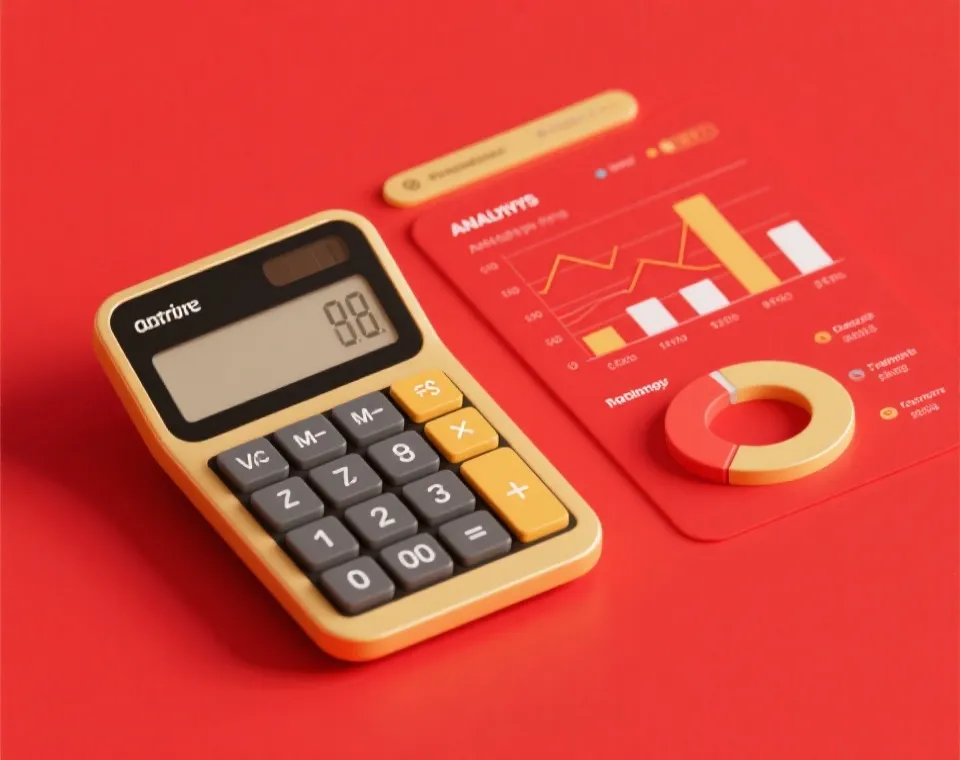 澳洲幸运5 calculator and analytics illustration
